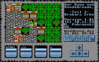 Bann von Doodebroode II - Drobar's Erben (Der) atari screenshot